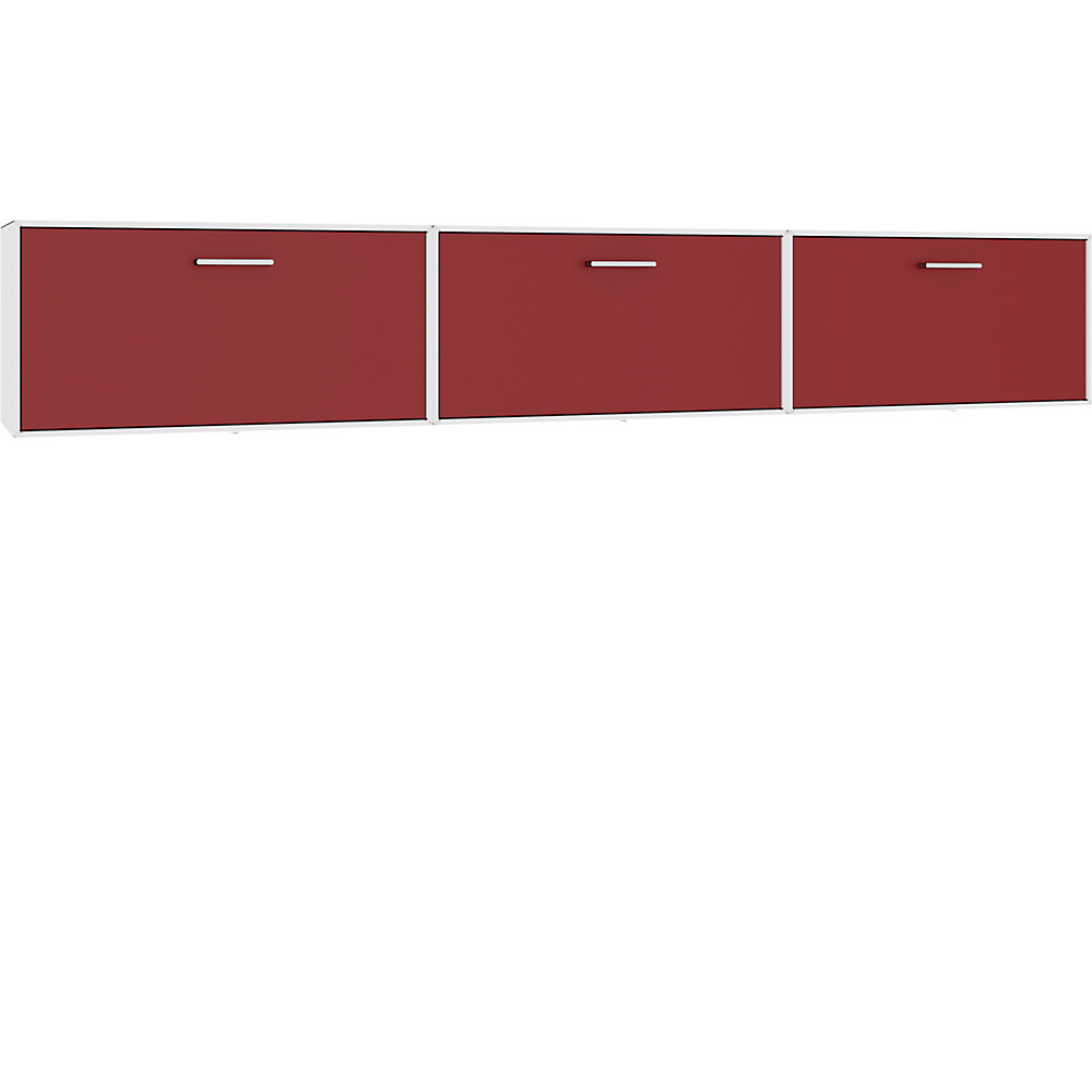 Ensemble suspendu de casiers bar