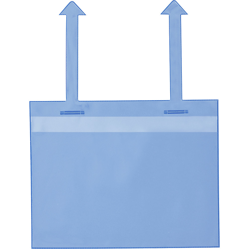 Porte-documents avec languettes de fixation