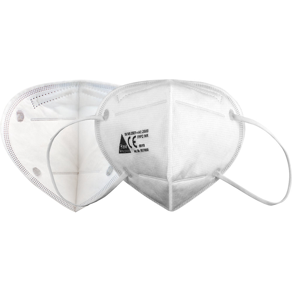 Masque de protection respiratoire pliable FFP2 NR