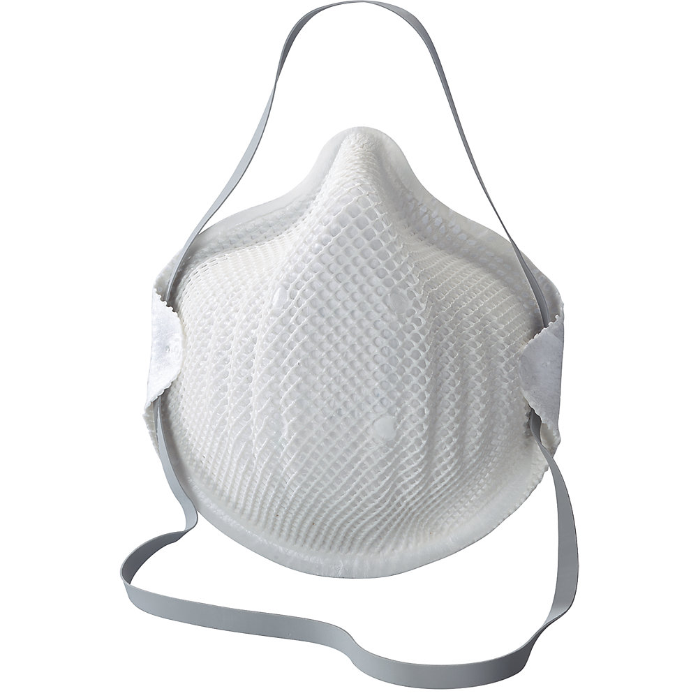 MOLDEX Masque de protection respiratoire FFP2 NR D, sans clapet d'expiration, lot de 20, blanc