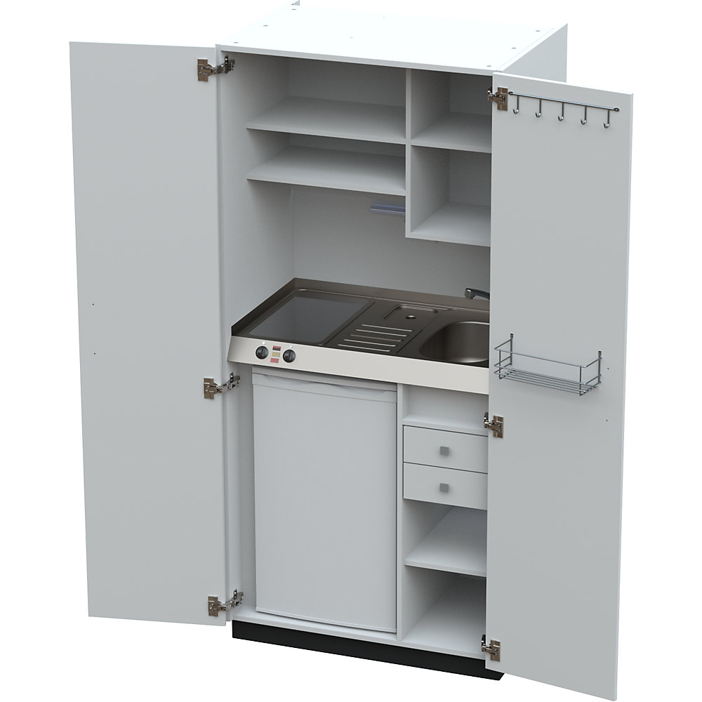 Module de cuisine avec portes battantes