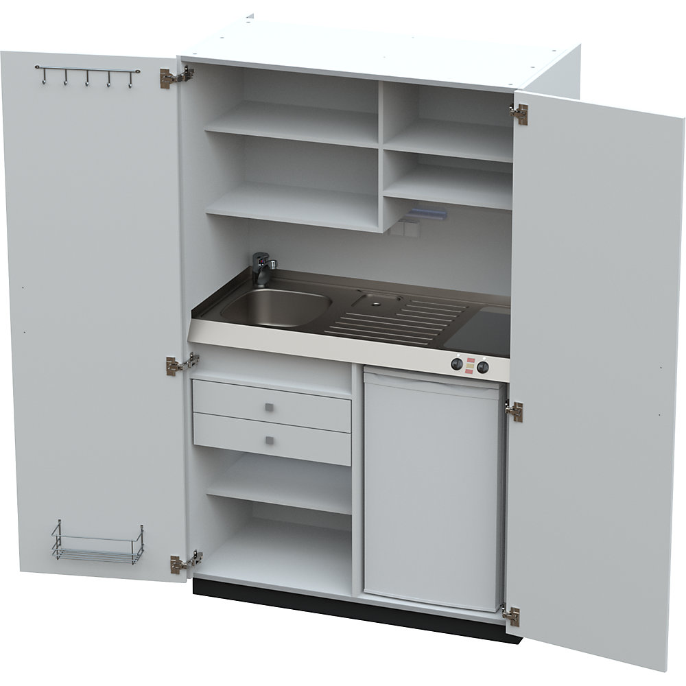 Module de cuisine avec portes battantes