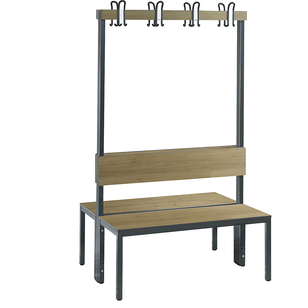 Banc de vestiaire BASIC PLUS double face