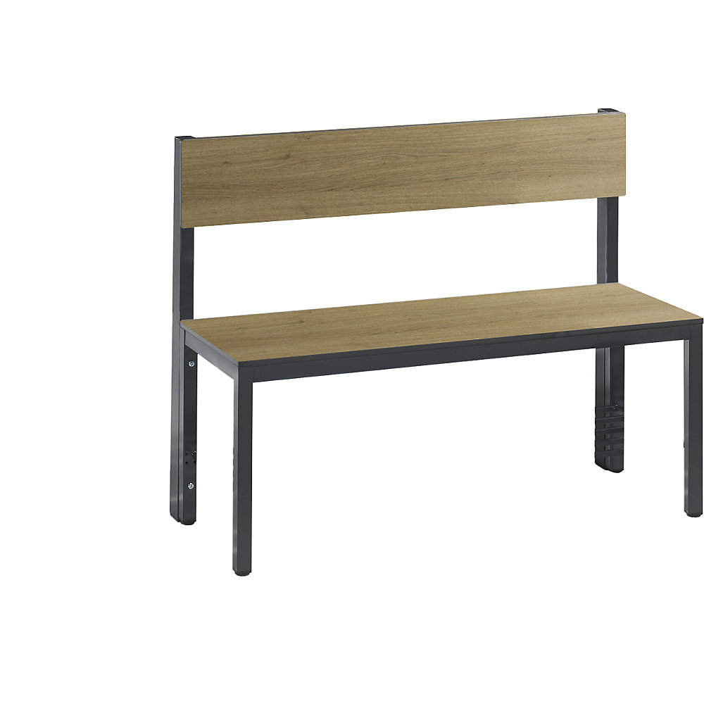 Banc de vestiaire BASIC PLUS simple face