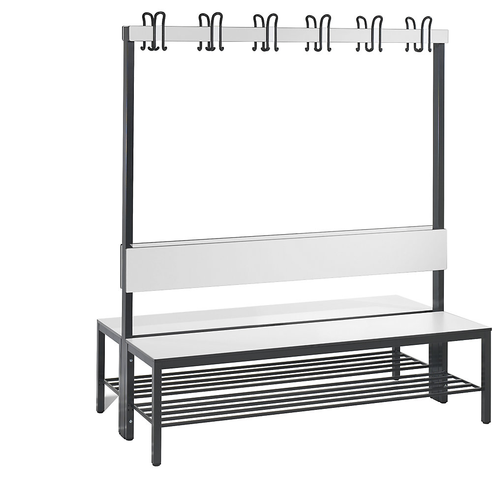 Banc de vestiaire BASIC PLUS double face