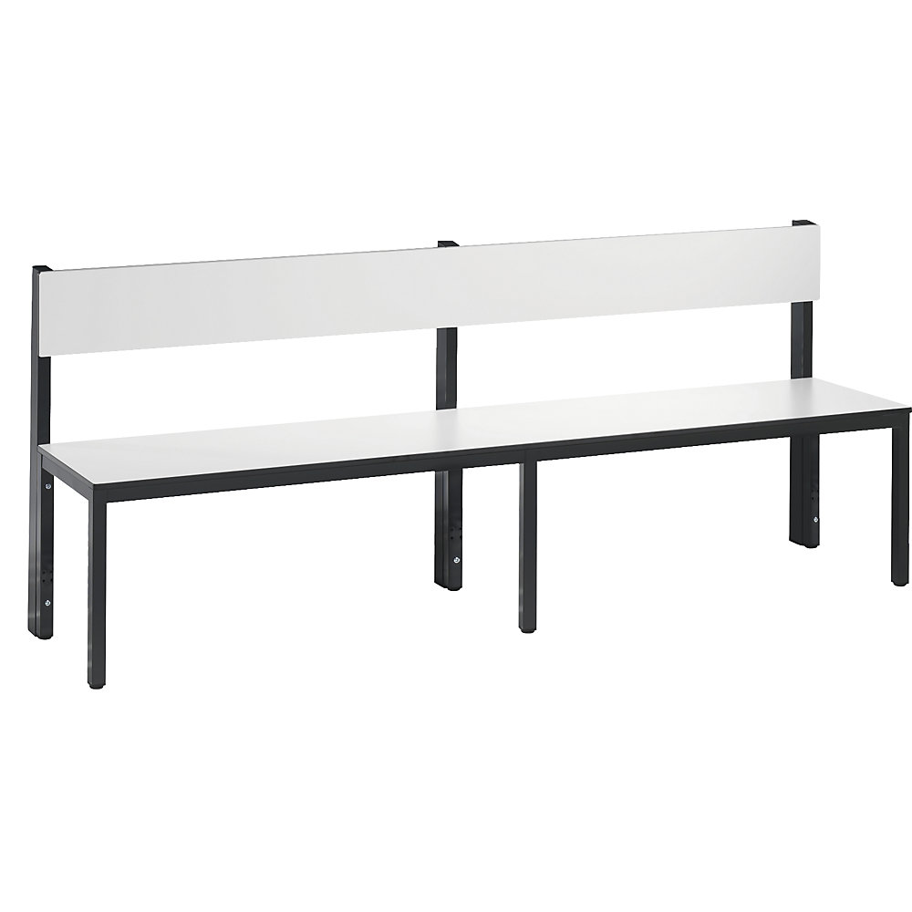 Banc de vestiaire BASIC PLUS simple face