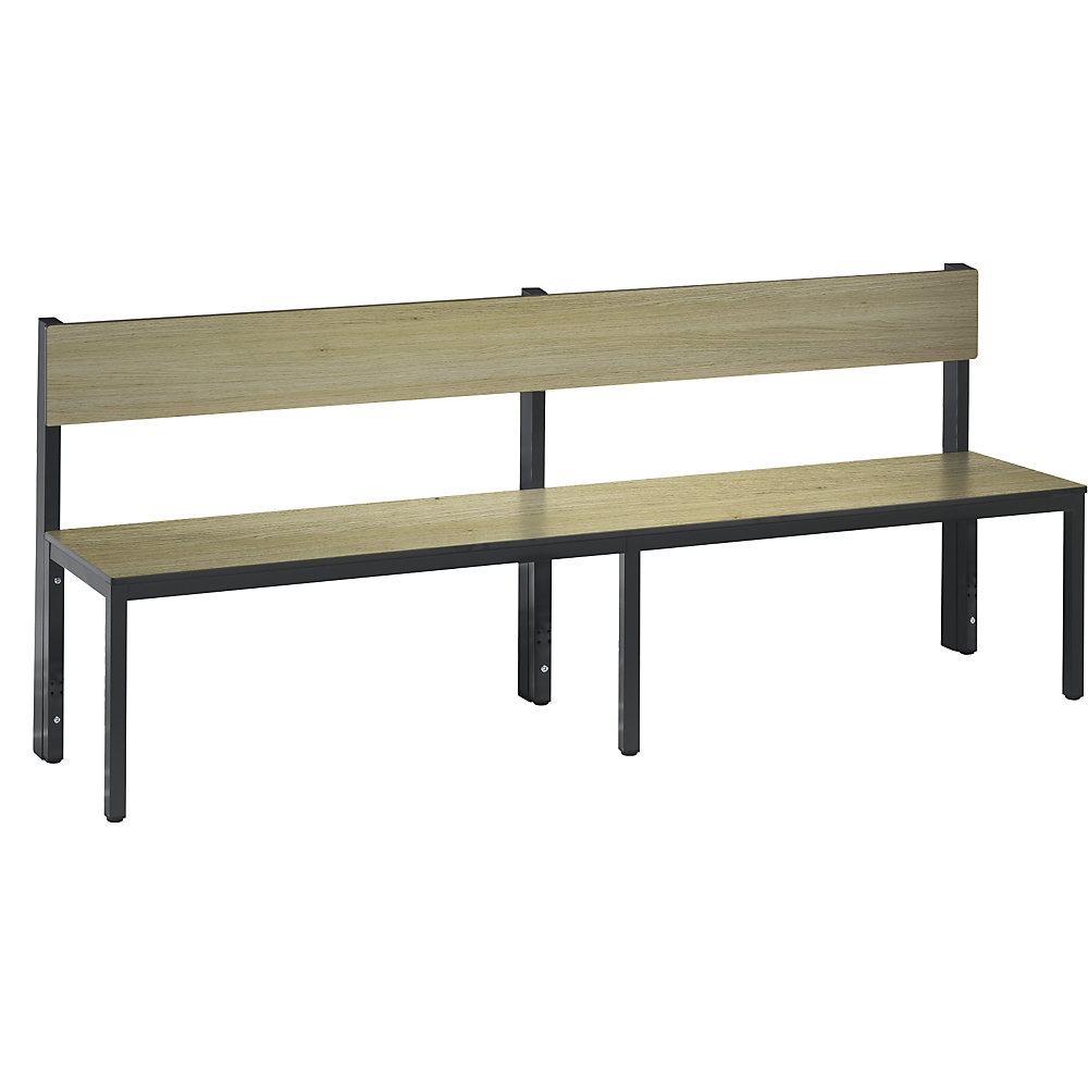 Banc de vestiaire BASIC PLUS simple face