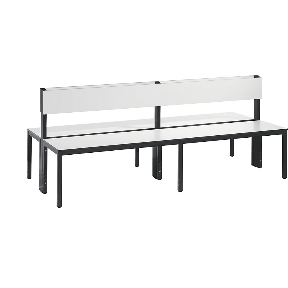Banc de vestiaire BASIC PLUS double face