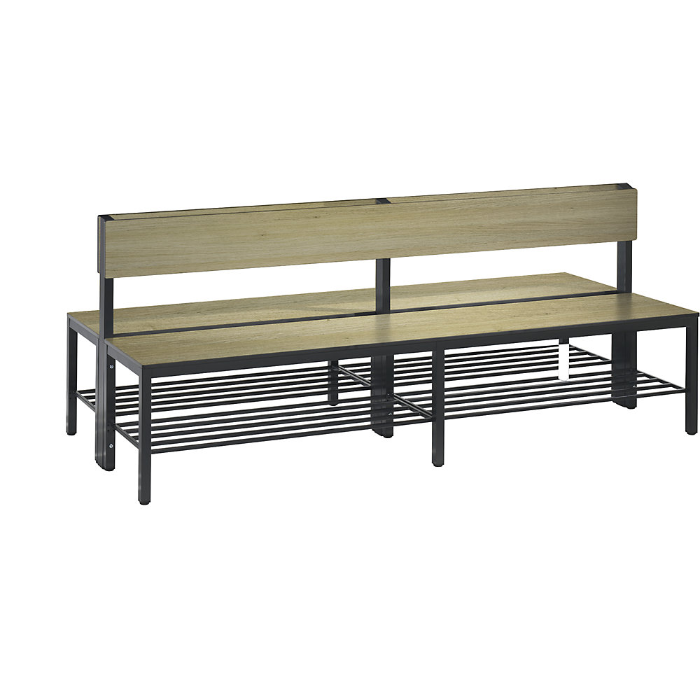 Banc de vestiaire BASIC PLUS double face