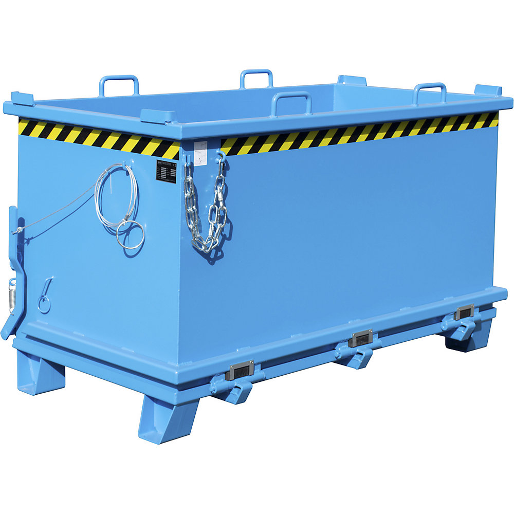 Eurokraft Pro Klappbodenbehälter SB Steel Light Blue 2