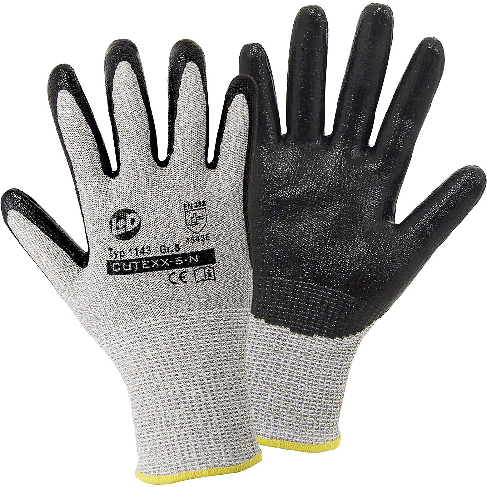 Leipold+Döhle Gants de protection anti-coupures CUTEXX-5-N, lot de 12 paires, taille 9 (L)