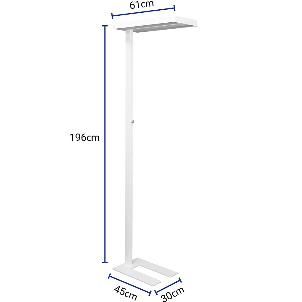 LED-Standleuchte MAULjaval, RAL 9003 signalweiß 2