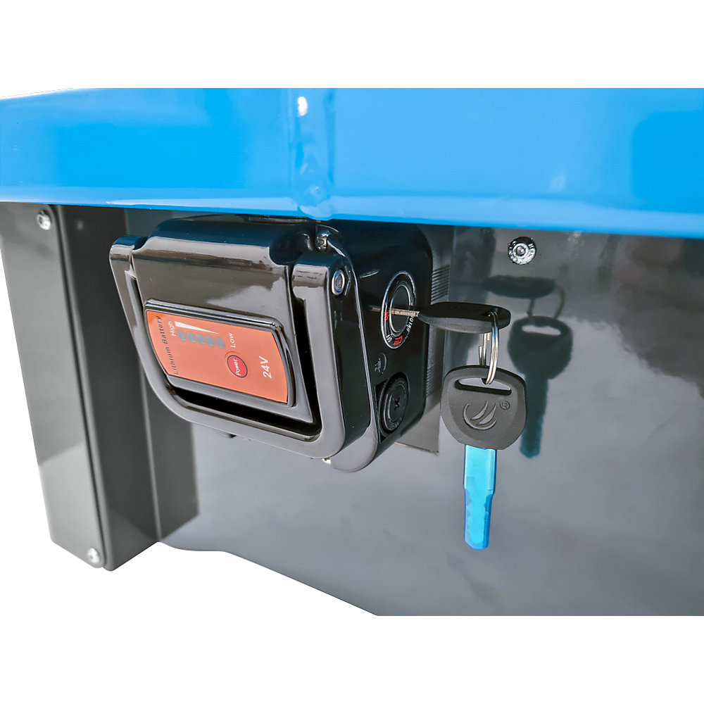 E-Modul CustomLine Nachrüstset, für Montage- und Etagenwagen, mit ergonomischem Schiebebügel eurokraft pro 2