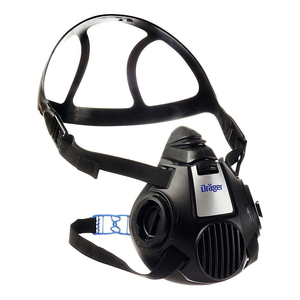 Dräger Semimaschera X-plore® 3300, corpo maschera realizzato in TPE morbido, taglia L