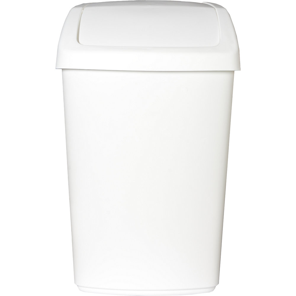 Poubelle à couvercle basculant