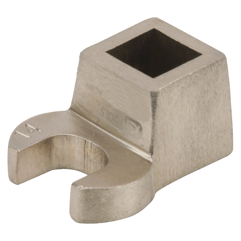 KS Tools Chiave a forchetta ad innesto BRONZEplus, bocca a forma quadra da 1/2'', 20 mm