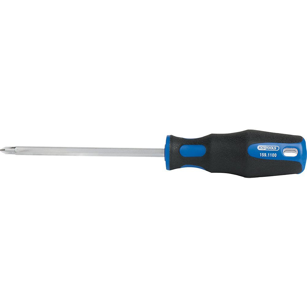 KS Tools Cacciavite 6 in1 ERGOTORQUEplus, PH, lunghezza 230 mm