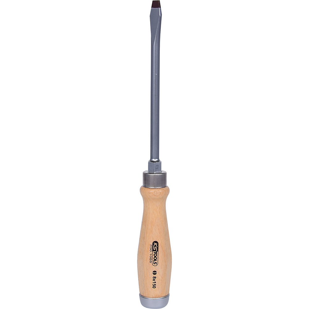 KS Tools Tournevis à frapper ERGOTORQUE WOODmax, fente, 8 mm