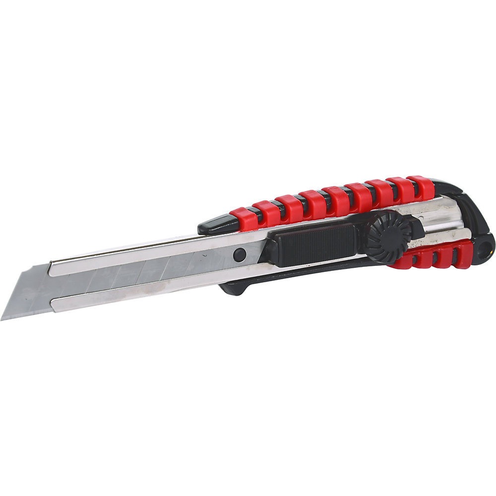 KS Tools Coltello universale comfort con lama a settori, lunghezza 200 mm, lama 18 x 100 mm