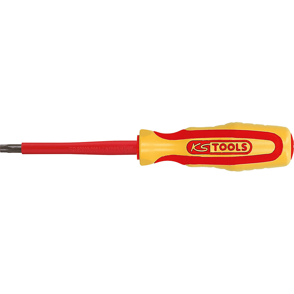 KS Tools Cacciavite con isolamento di protezione, TORX®, T15