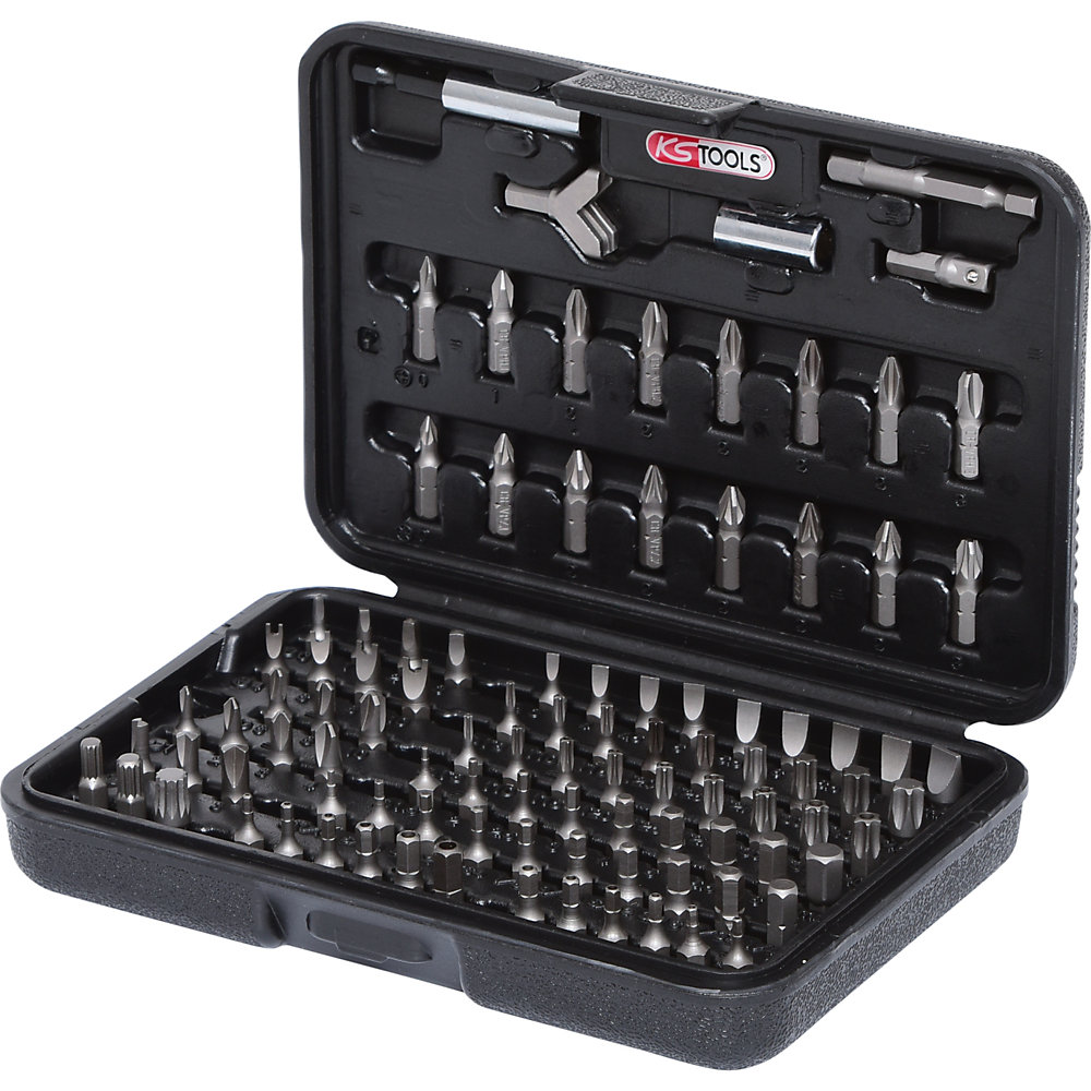 KS Tools Set di inserti da 1/4'', 100 pezzi, 1/4''