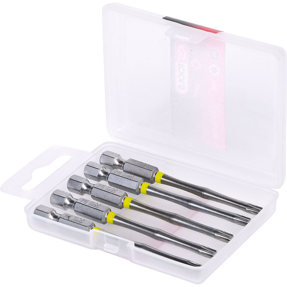 KS Tools Inserto TORSIONpower da 1/4'', lunghezza 75 mm, TORX®, conf. da 5 pz., T20