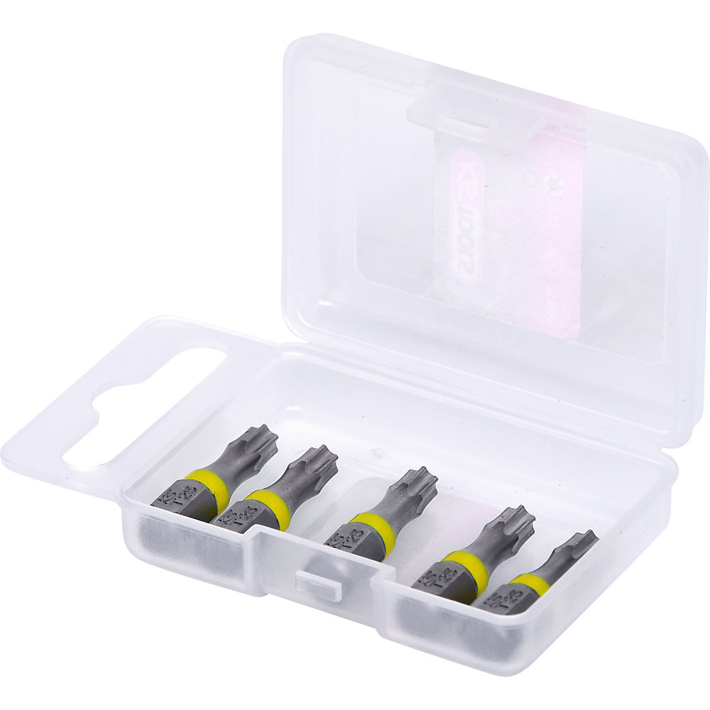 KS Tools Inserto TORSIONpower da 1/4'', lunghezza 75 mm, TORX®, conf. da 5 pz., T10