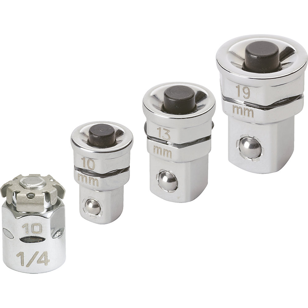 KS Tools Set di adattatori a bussola GEARplus, metrici, 4 pezzi