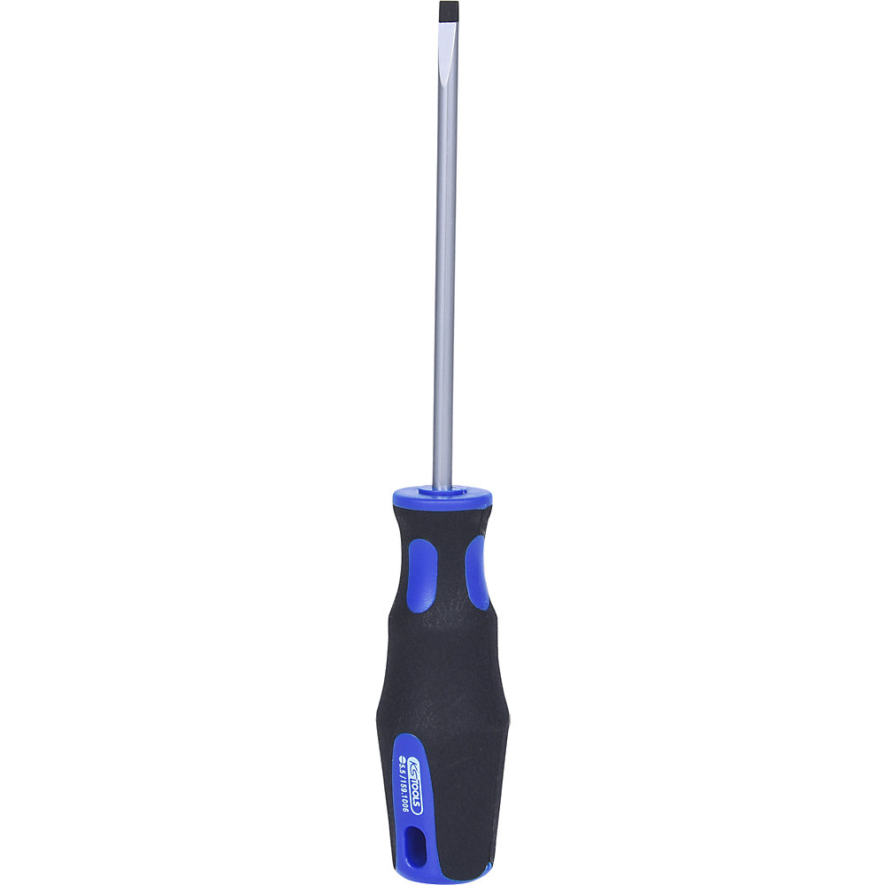 KS Tools Tournevis pour vis à tête fendue ERGOTORQUEplus, rond, 5,5 mm, 230 mm