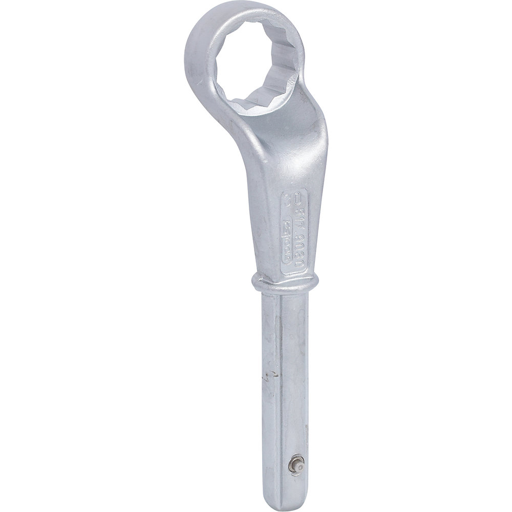 KS Tools Chiave poligonale semplice, piegata, dodecagonale, metrica, 30 mm