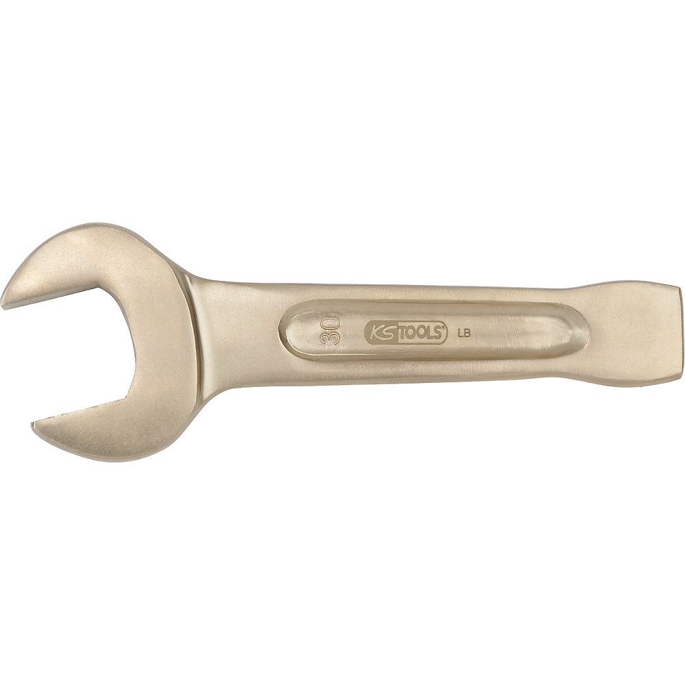 KS Tools Chiave a forchetta semplice a percussione BRONZEplus, in pollici, 1,1/8''
