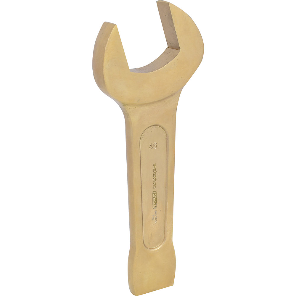 KS Tools Chiave a forchetta semplice a percussione BRONZEplus, metrica, 46 mm