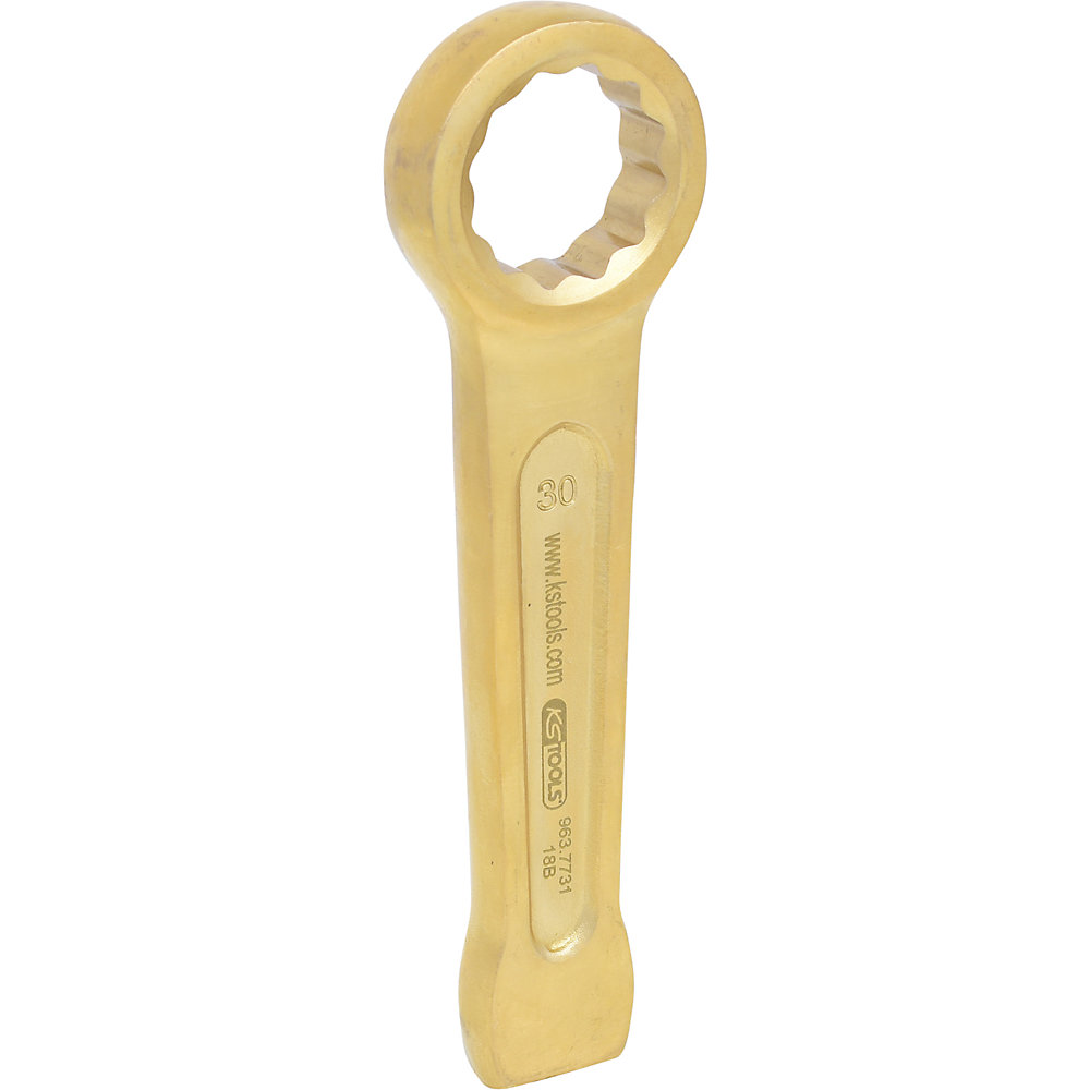 KS Tools Chiave poligonale a percussione BRONZEplus, metrica, 30 mm