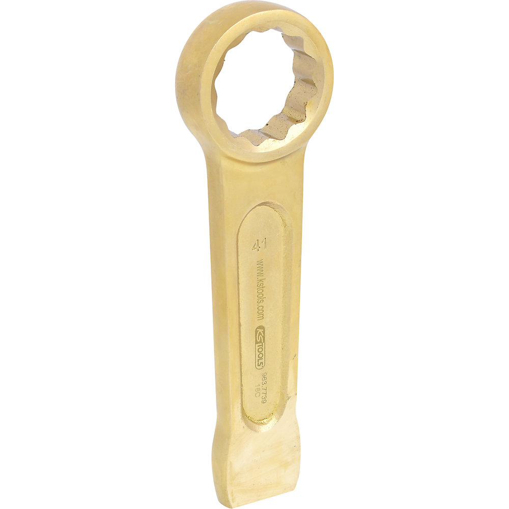 KS Tools Clé à œillet à frapper BRONZEplus, métrique, 41 mm