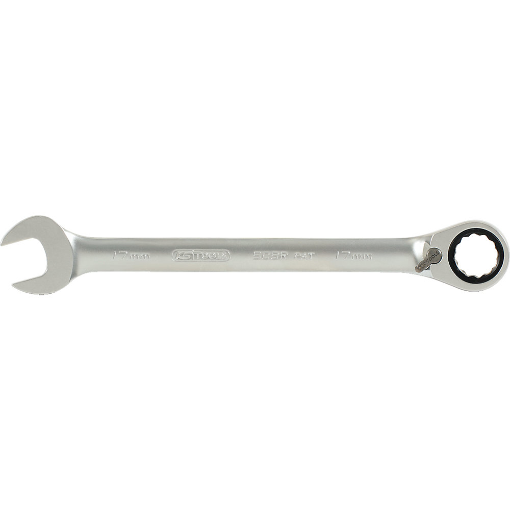 KS Tools Clé mixte à crans RINGSTOP, position des fourches à 15°, hauteur de la tête (A1) 6,9 mm, (A2) 4,9 mm