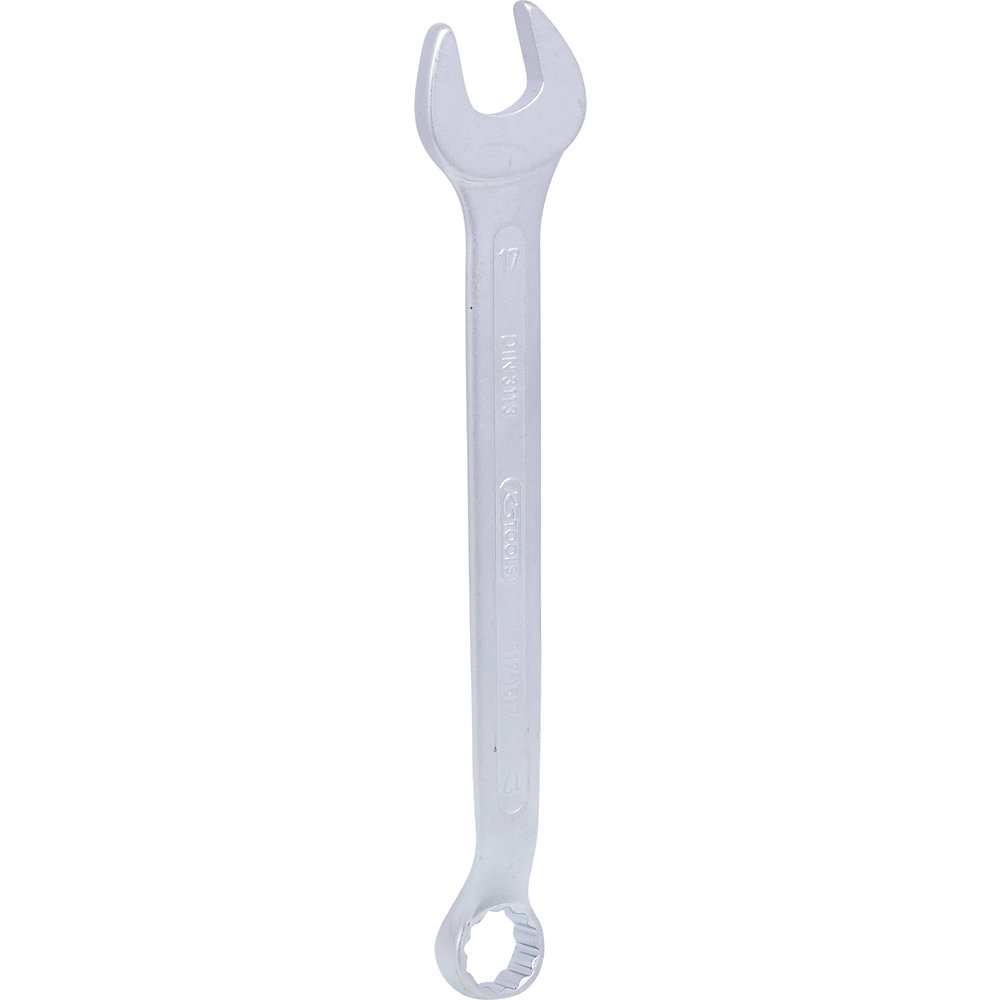KS Tools Chiave inglese combinata, piegata, anello piegato a 70°, con angolo di 10°, 17 mm