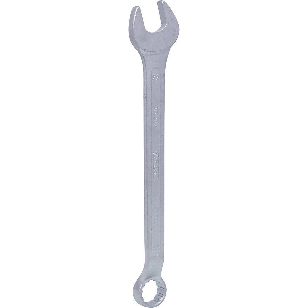 KS Tools Chiave inglese combinata, piegata, anello piegato a 70°, con angolo di 10°, 22 mm