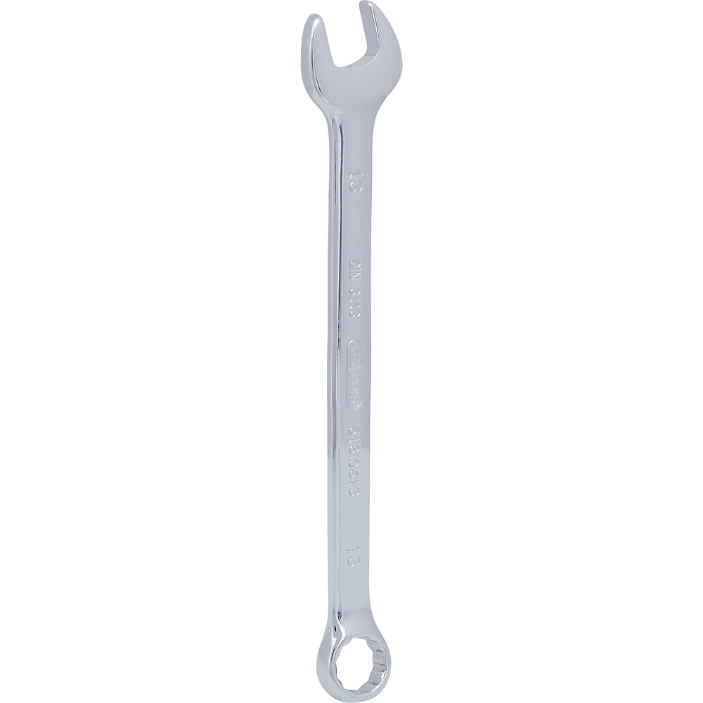 KS Tools Chiave inglese combinata CHROMEplus, ad angolo, FlankTraction, 13 mm