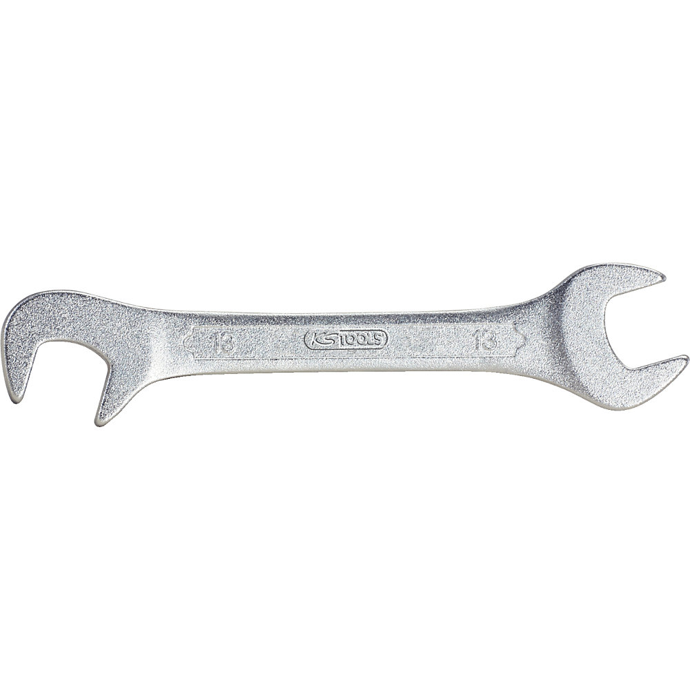 KS Tools Chiave a forchetta doppia 15° + 75°, extra piatta, 7 mm