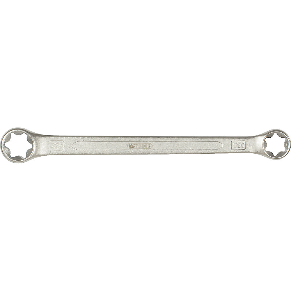 KS Tools Clé polygonale Torx E, droite, hauteur de la tête (A1) 5,2 mm, (A2) 7,2 mm