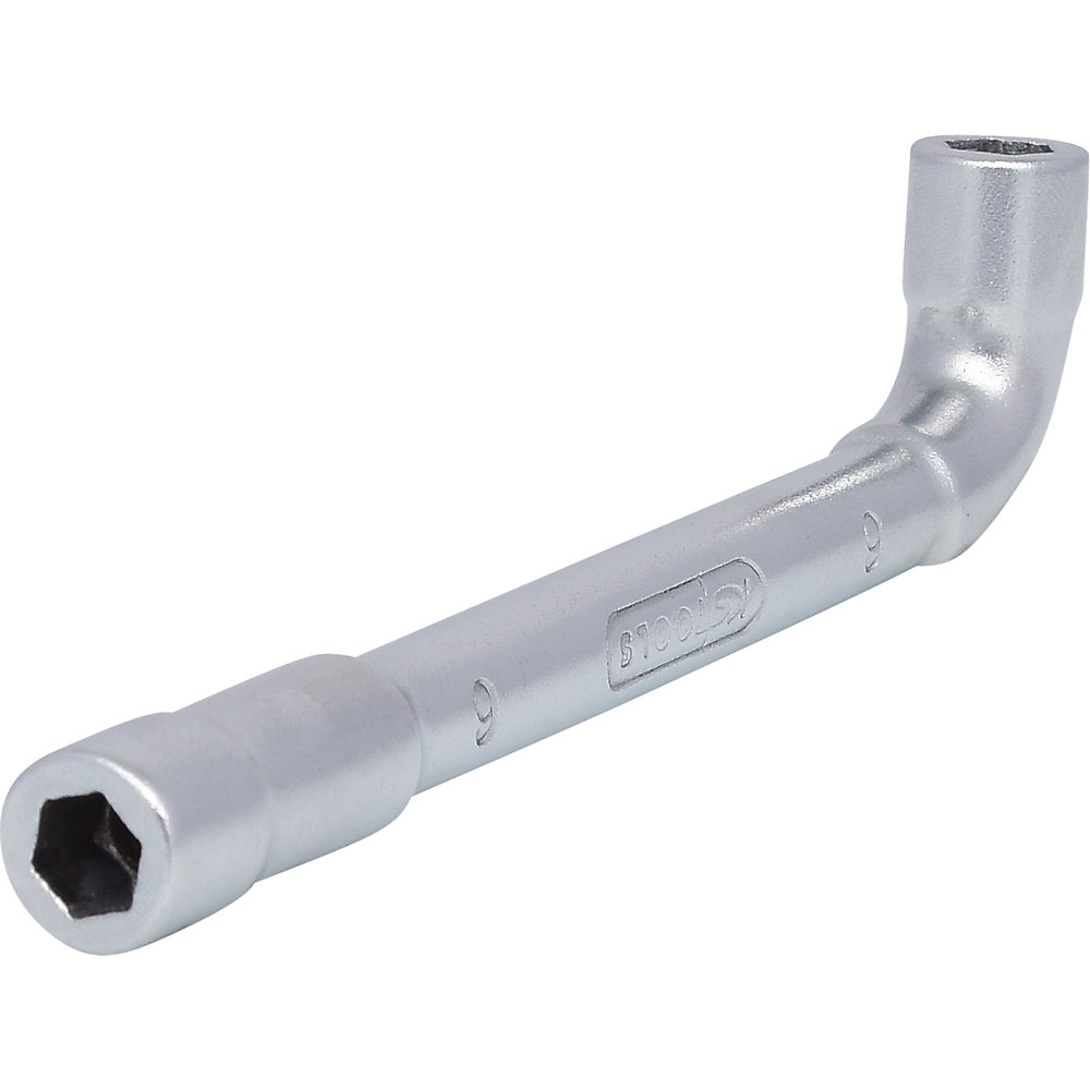 KS Tools Chiave a bussola doppia ULTIMATEplus, con foro, piegata a 90°, 6 mm
