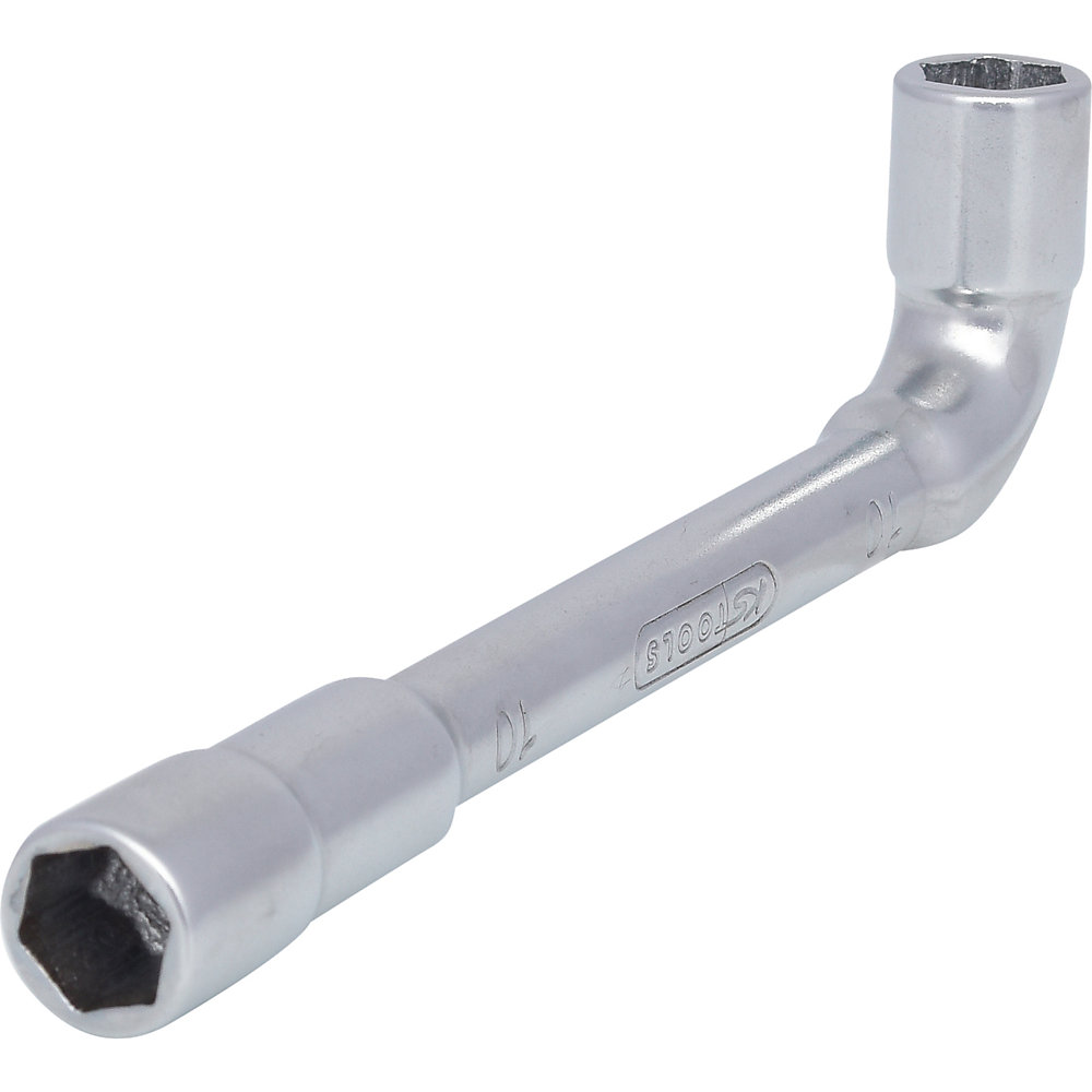KS Tools Chiave a bussola doppia ULTIMATEplus, con foro, piegata a 90°, 10 mm