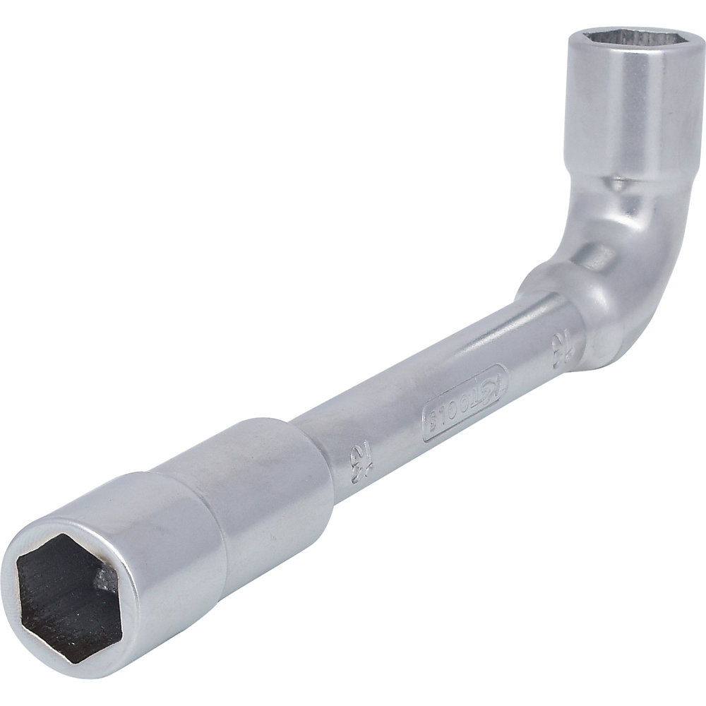 KS Tools Chiave a bussola doppia ULTIMATEplus, con foro, piegata a 90°, 13 mm