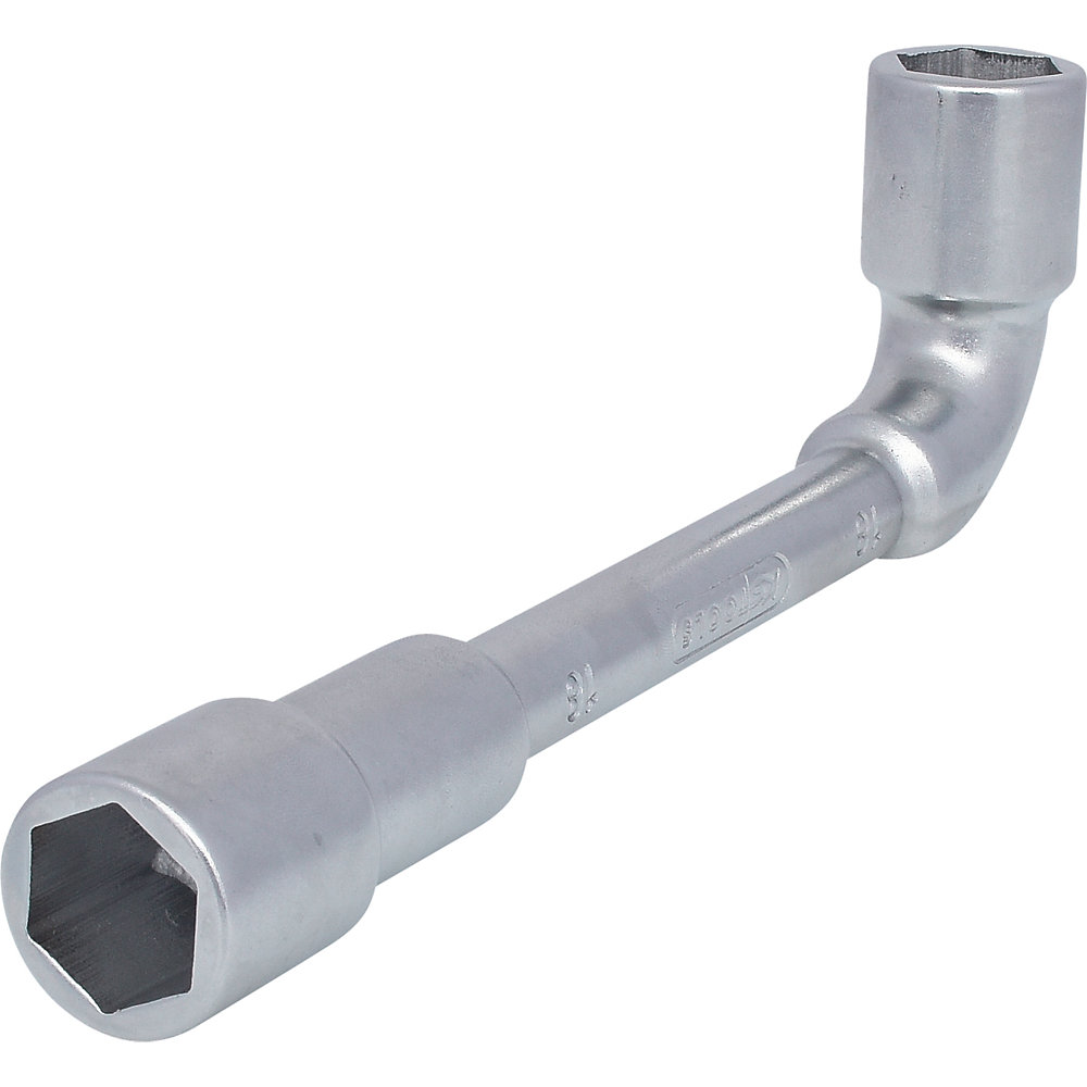 KS Tools Chiave a bussola doppia ULTIMATEplus, con foro, piegata a 90°, 18 mm