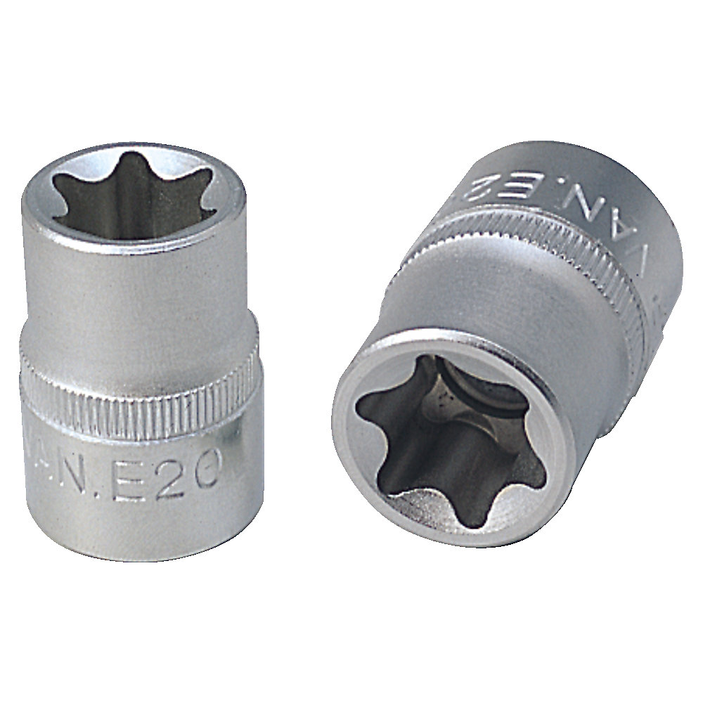 KS Tools Bussola da 1/2'', TORX® profilo E, E22