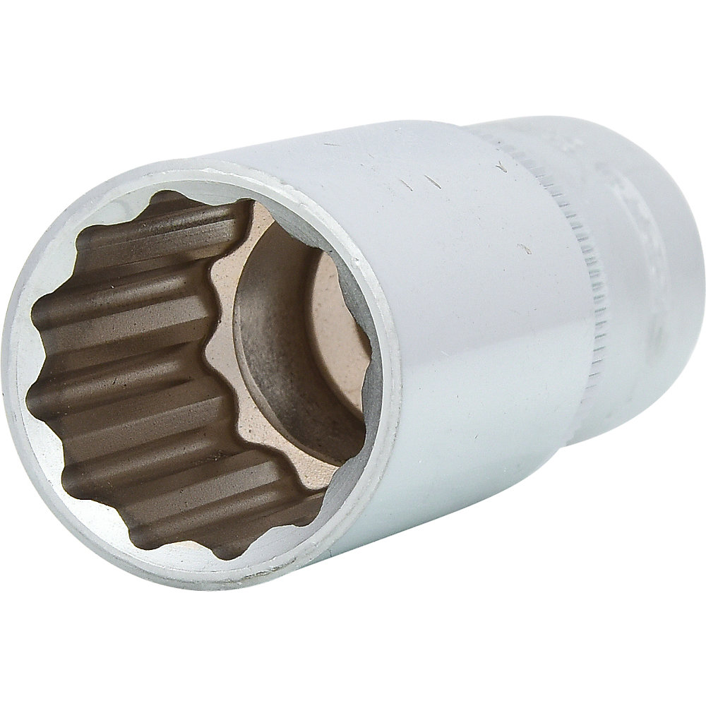 KS Tools Bussola da 1/2'', lunga, dodecagonale, metrica, 22 mm