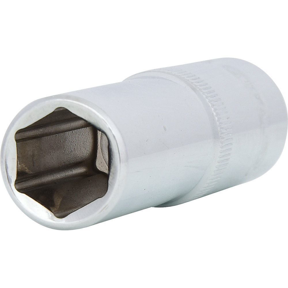 KS Tools Bussola esagonale CHROMEplus da 1/2'', lunga, metrica, 14 mm