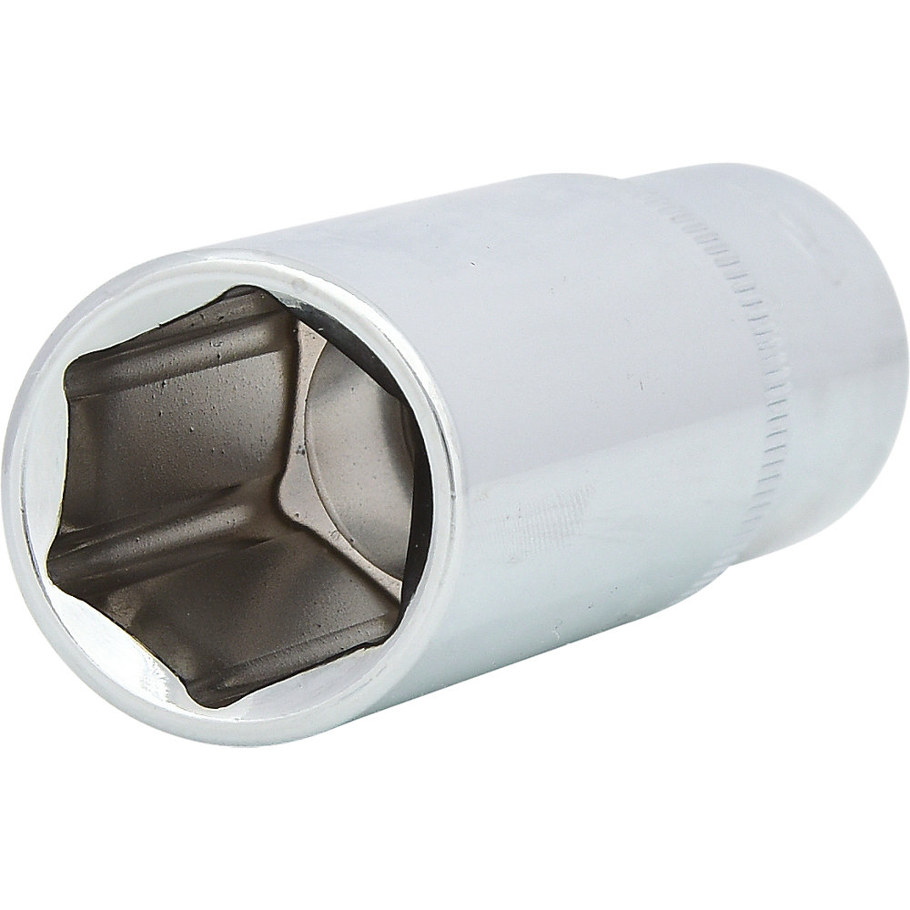 KS Tools Bussola esagonale CHROMEplus da 1/2'', lunga, metrica, 18 mm