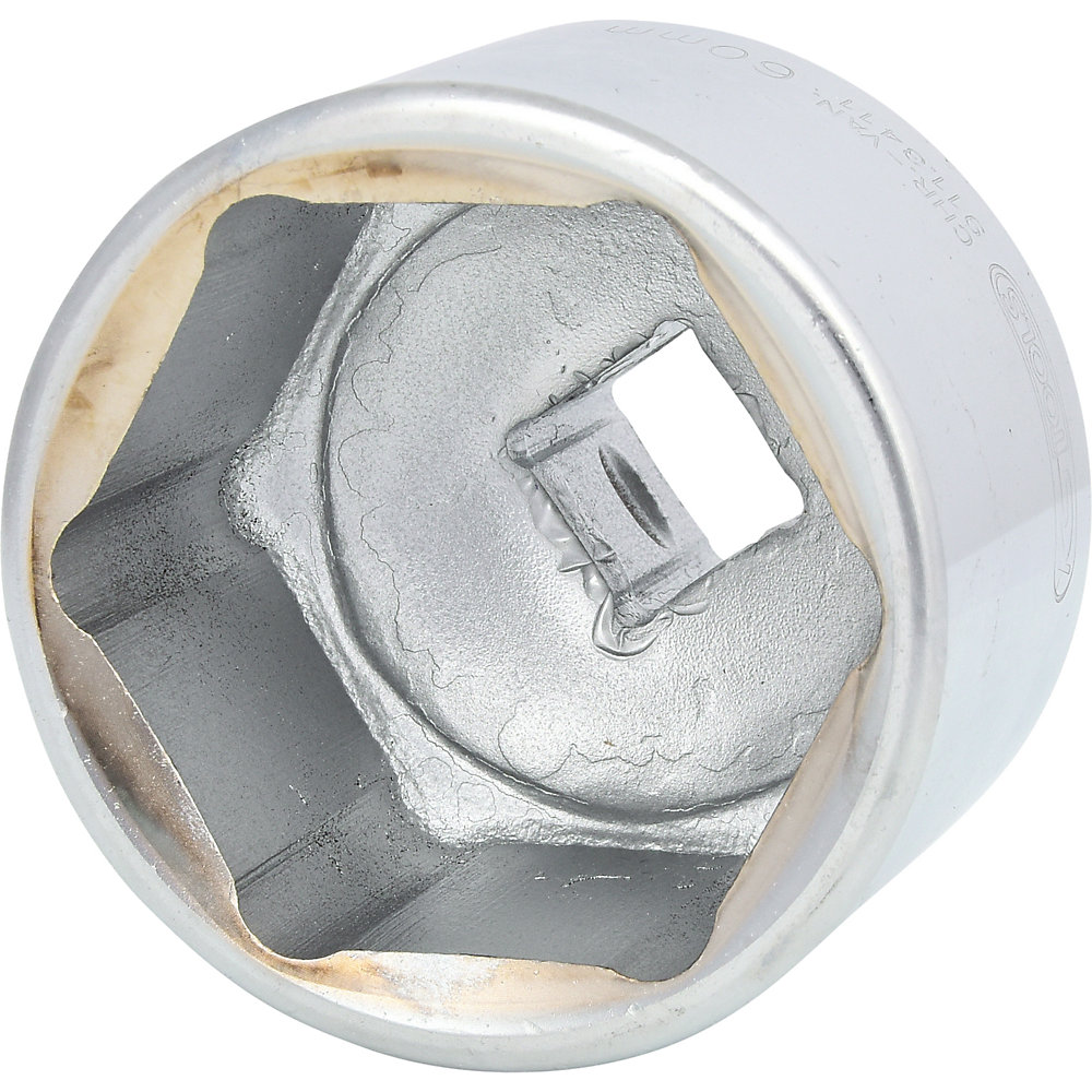 KS Tools Bussola esagonale da 3/4'', corta, metrica, 60 mm