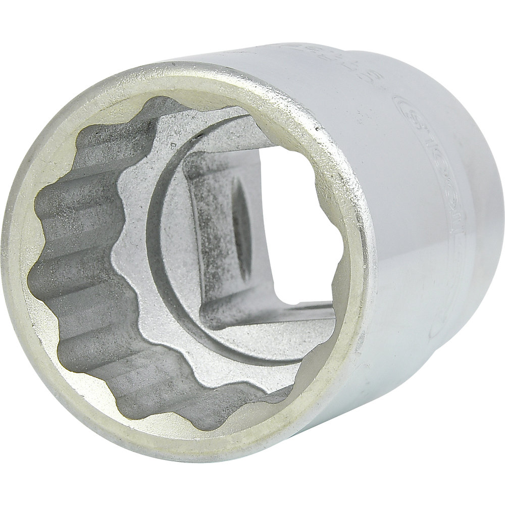 KS Tools Bussola dodecagonale da 3/4'', corta, metrica, 30 mm